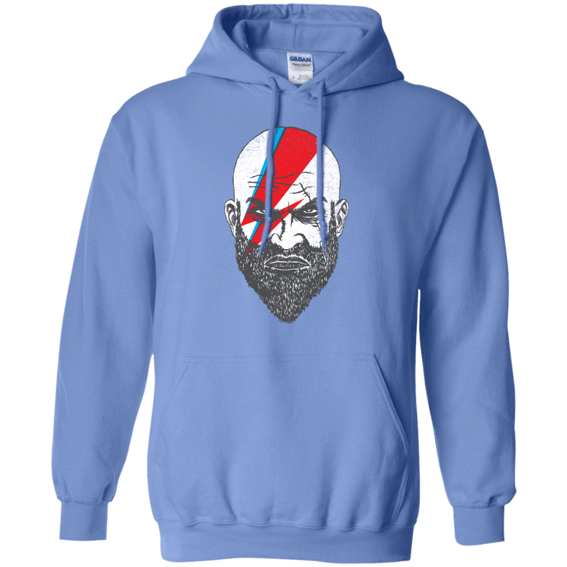 Sweatshirts Carolina Blue / S Ziggy Kratos Pullover Hoodie