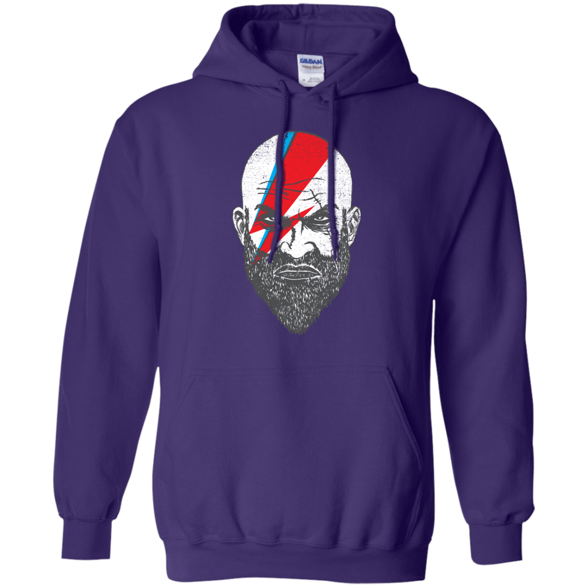 Sweatshirts Purple / S Ziggy Kratos Pullover Hoodie