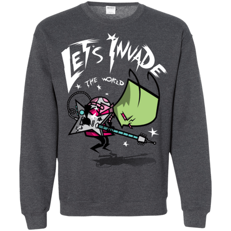 Sweatshirts Dark Heather / Small Zim Pilgrim Crewneck Sweatshirt