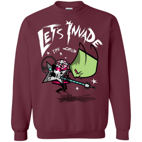 Sweatshirts Maroon / Small Zim Pilgrim Crewneck Sweatshirt