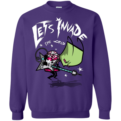 Sweatshirts Purple / Small Zim Pilgrim Crewneck Sweatshirt