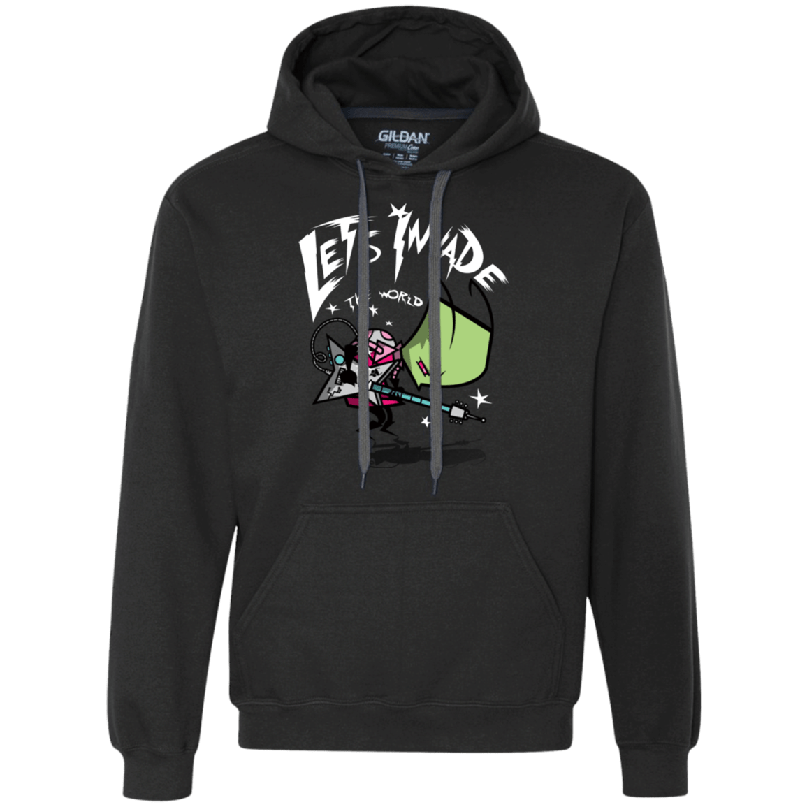 Sweatshirts Black / Small Zim Pilgrim Premium Fleece Hoodie