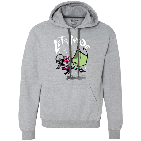 Sweatshirts Sport Grey / Small Zim Pilgrim Premium Fleece Hoodie