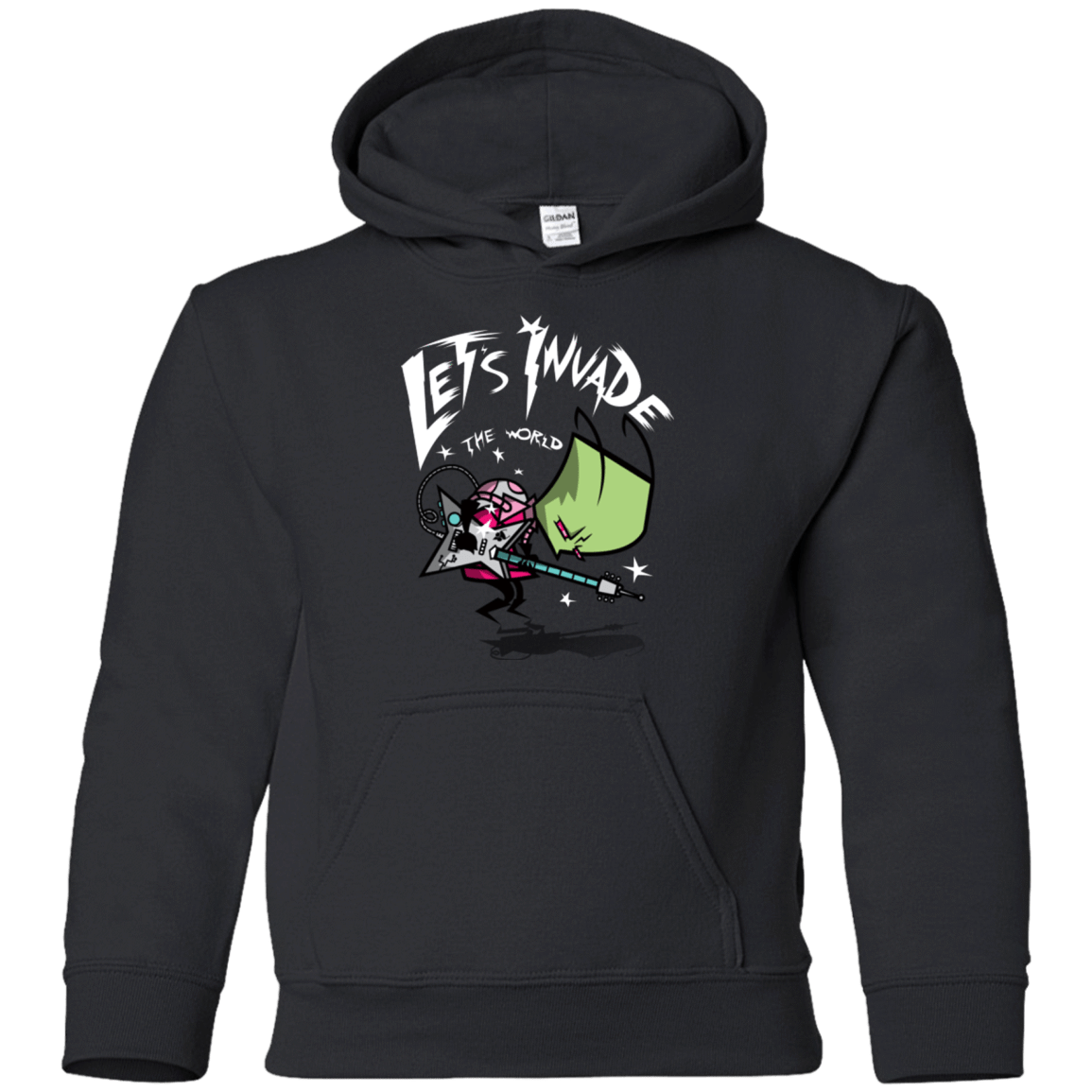 Sweatshirts Black / YS Zim Pilgrim Youth Hoodie