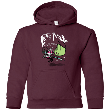 Sweatshirts Maroon / YS Zim Pilgrim Youth Hoodie