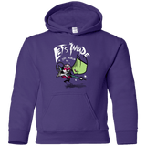 Sweatshirts Purple / YS Zim Pilgrim Youth Hoodie