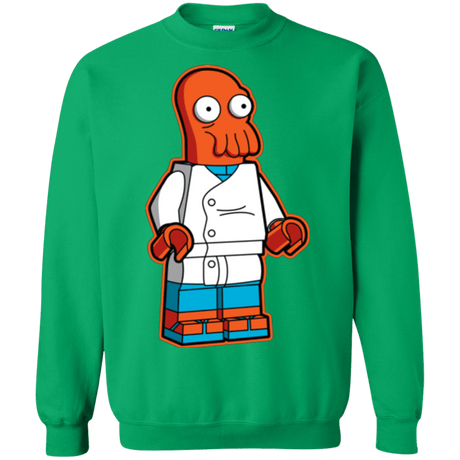 Sweatshirts Irish Green / Small Zoidbrick Crewneck Sweatshirt