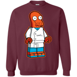 Sweatshirts Maroon / Small Zoidbrick Crewneck Sweatshirt