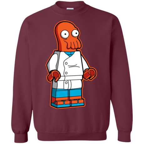 Sweatshirts Maroon / Small Zoidbrick Crewneck Sweatshirt