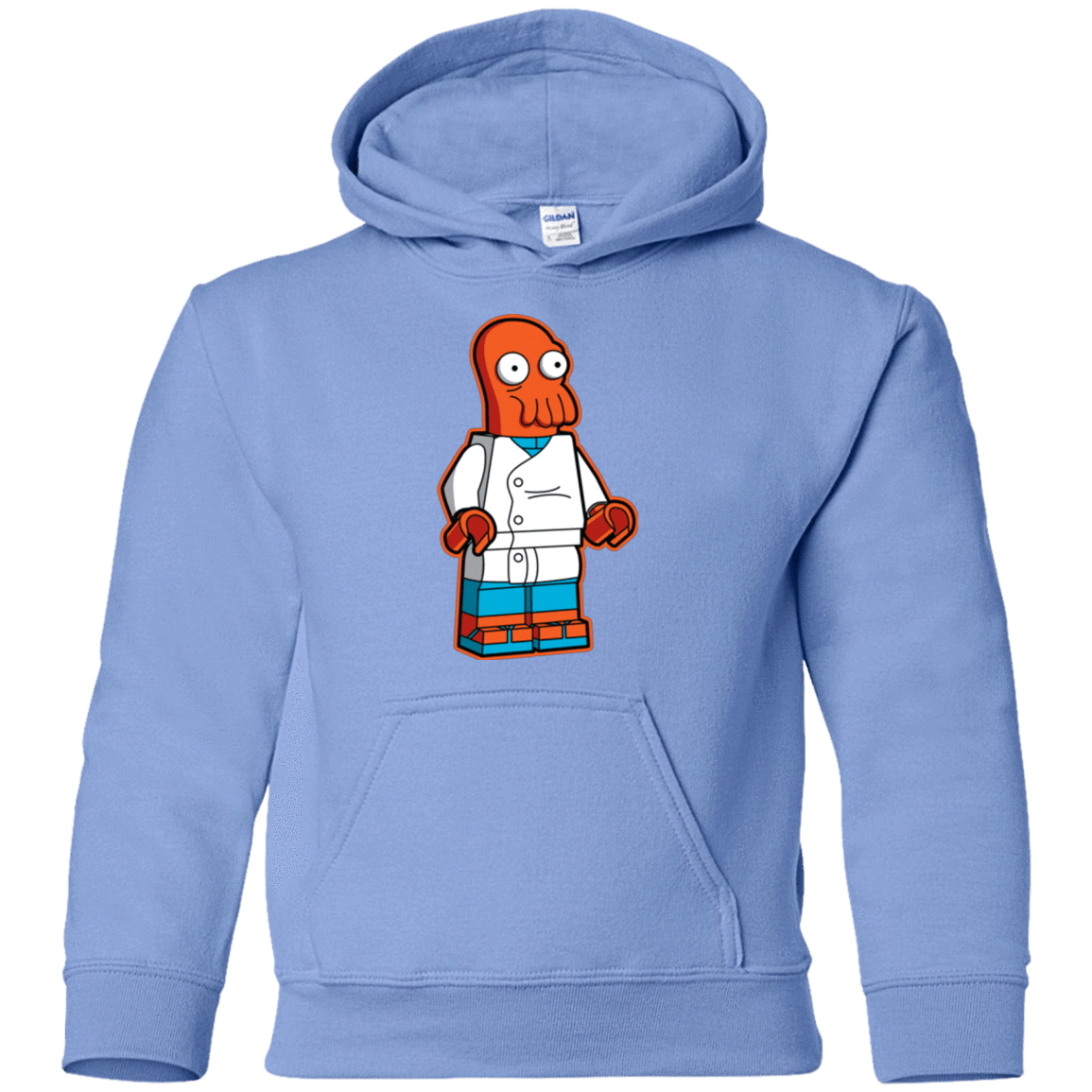 Sweatshirts Carolina Blue / YS Zoidbrick Youth Hoodie