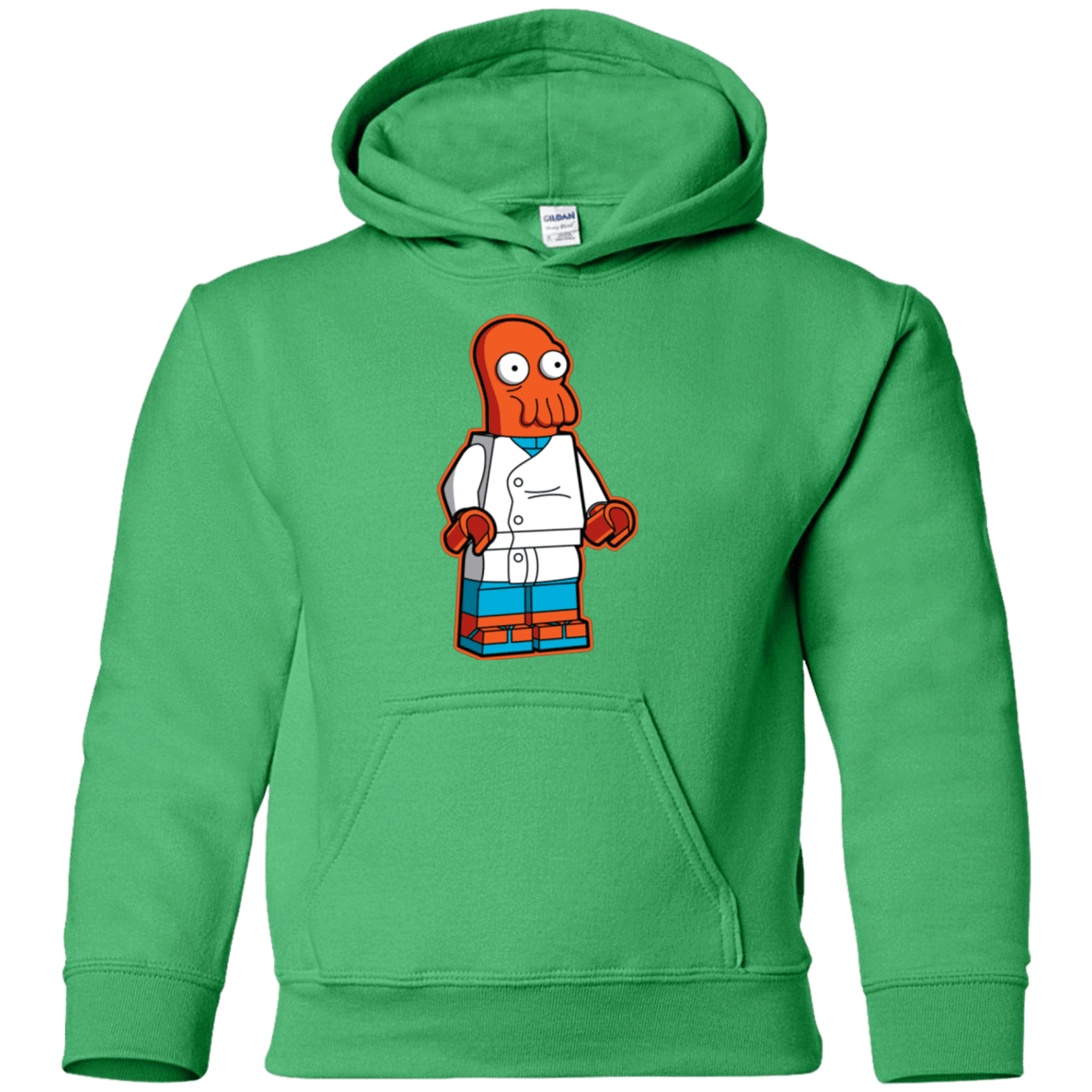 Sweatshirts Irish Green / YS Zoidbrick Youth Hoodie