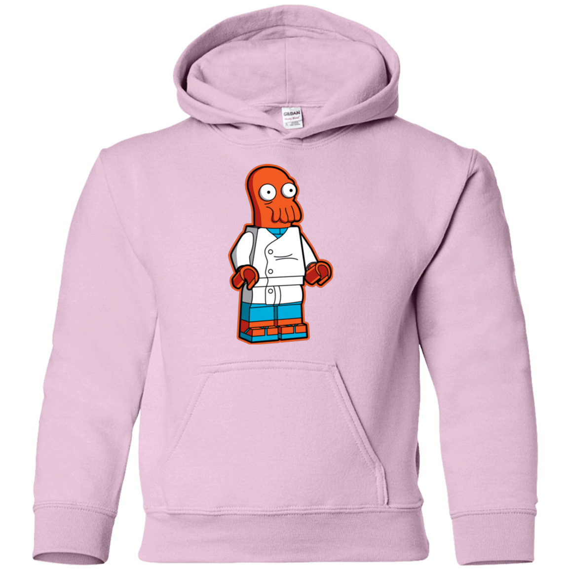 Sweatshirts Light Pink / YS Zoidbrick Youth Hoodie