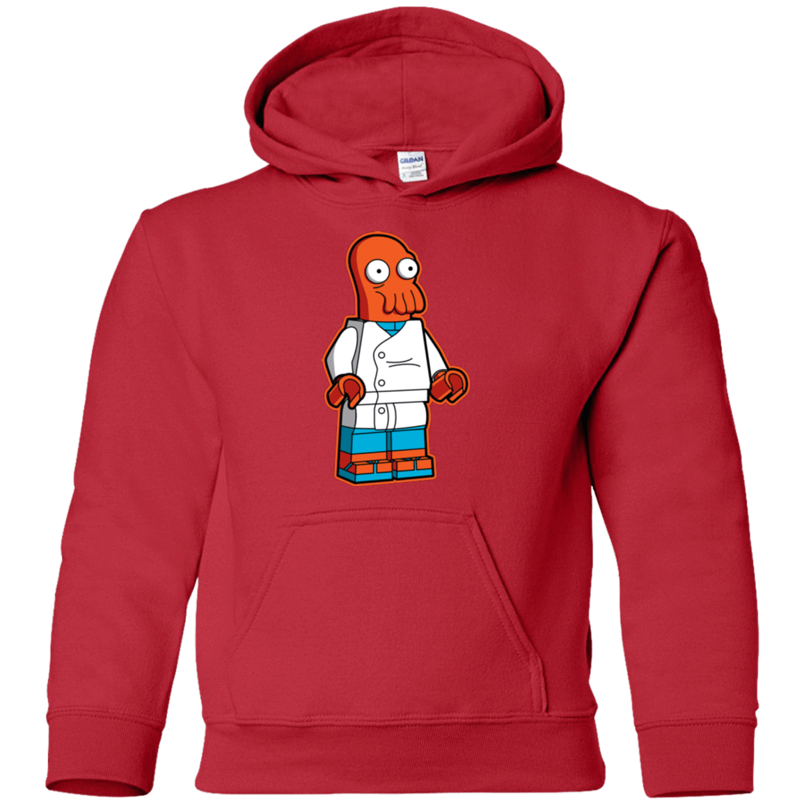 Sweatshirts Red / YS Zoidbrick Youth Hoodie