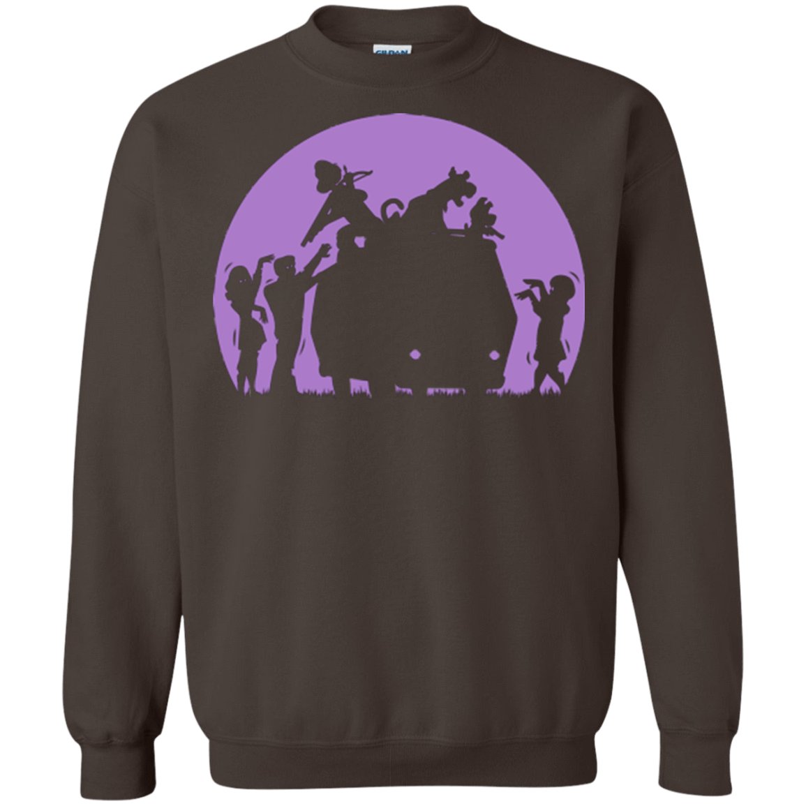 Sweatshirts Dark Chocolate / S Zoinks They're Zombies Crewneck Sweatshirt