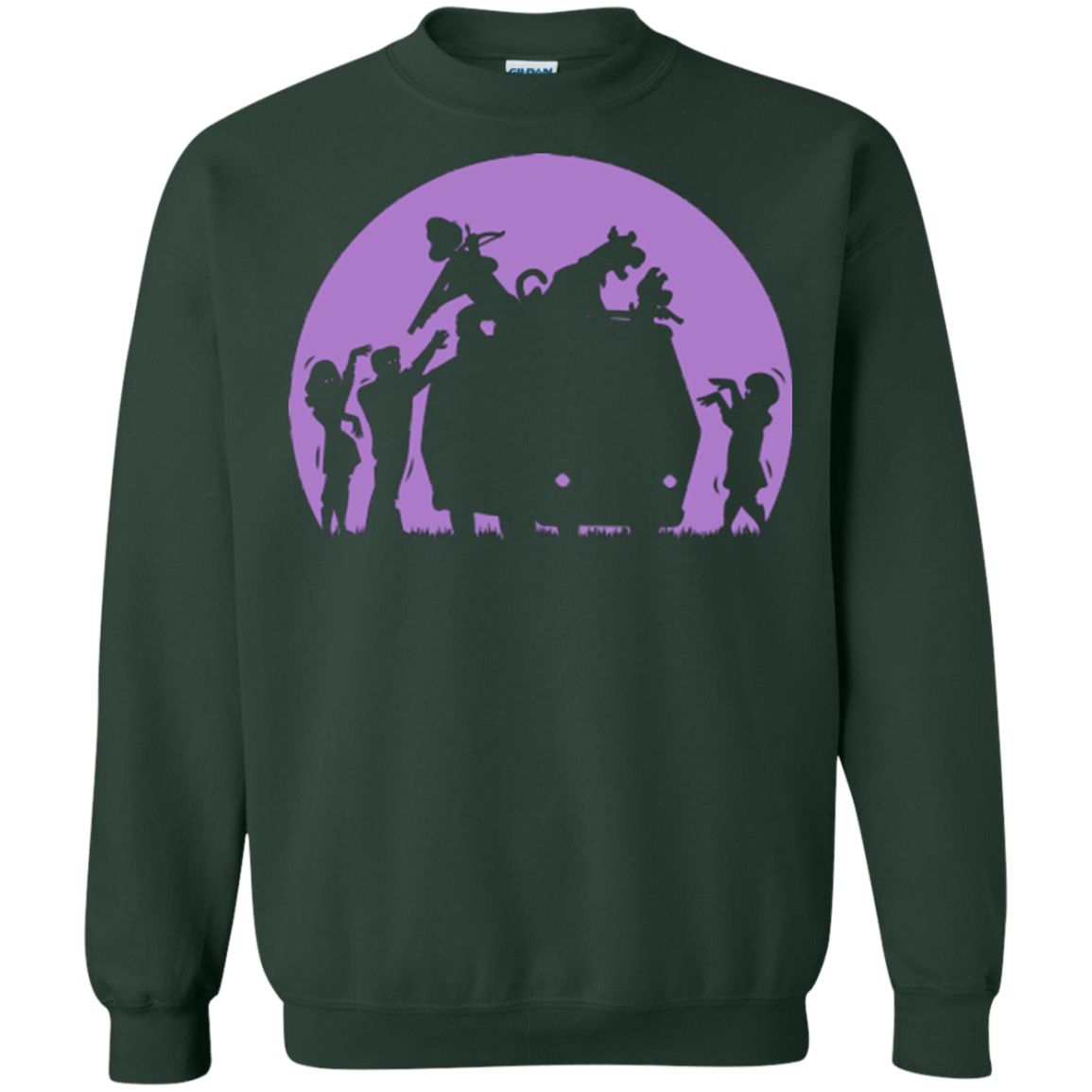 Sweatshirts Forest Green / S Zoinks They're Zombies Crewneck Sweatshirt
