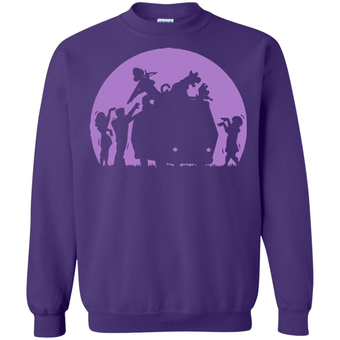 Sweatshirts Purple / S Zoinks They're Zombies Crewneck Sweatshirt