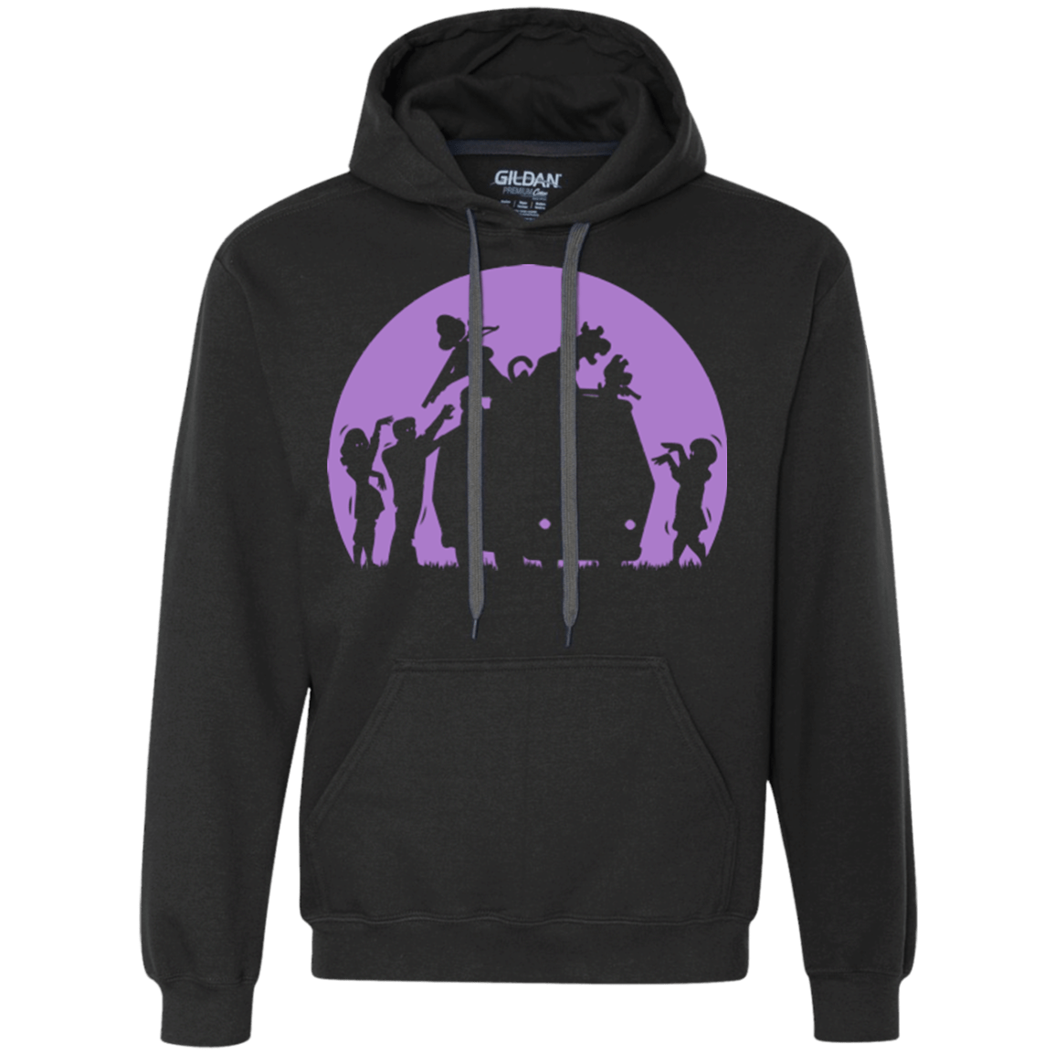 Zoinks They're Zombies Premium Fleece Hoodie