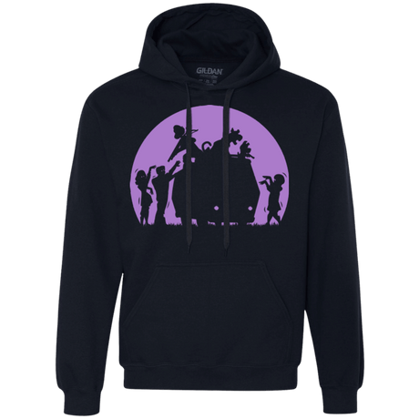 Sweatshirts Navy / S Zoinks They're Zombies Premium Fleece Hoodie