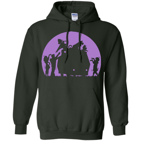 Sweatshirts Forest Green / S Zoinks They're Zombies Pullover Hoodie