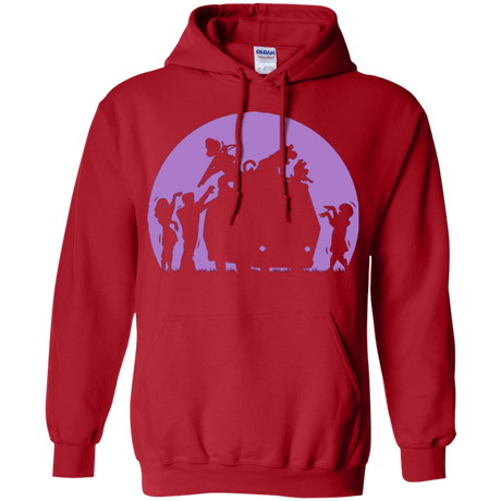 Sweatshirts Red / S Zoinks They're Zombies Pullover Hoodie