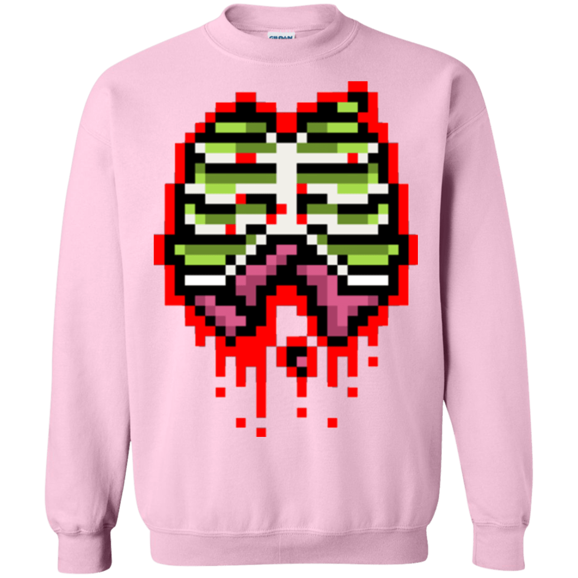 Sweatshirts Light Pink / Small Zombie Guts Crewneck Sweatshirt