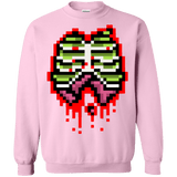 Sweatshirts Light Pink / Small Zombie Guts Crewneck Sweatshirt