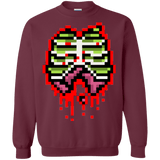 Sweatshirts Maroon / Small Zombie Guts Crewneck Sweatshirt