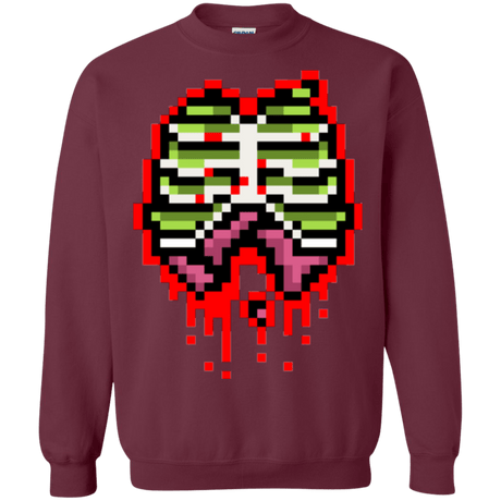 Sweatshirts Maroon / Small Zombie Guts Crewneck Sweatshirt