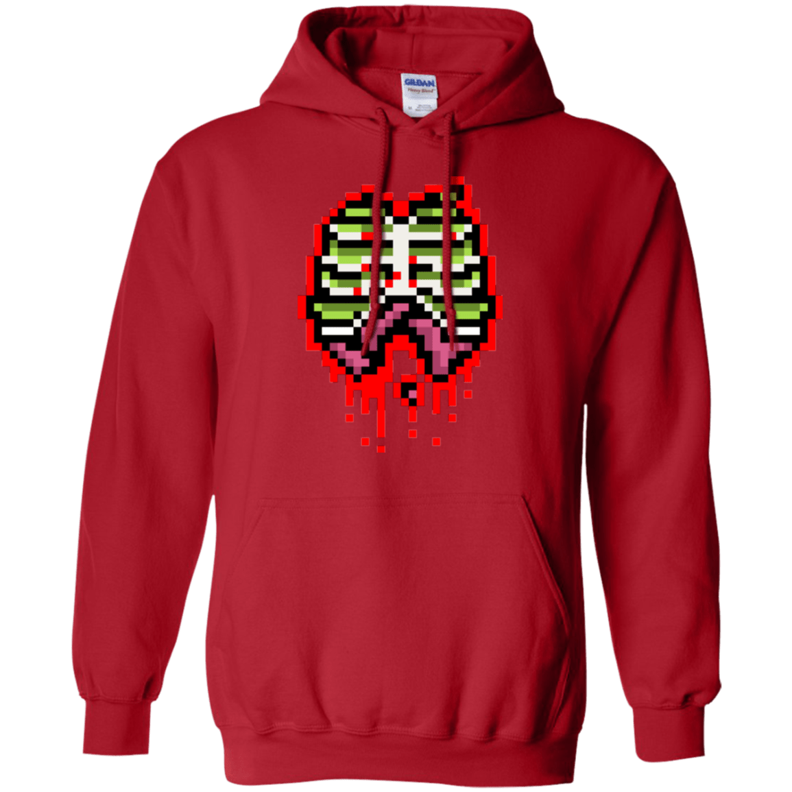 Sweatshirts Red / Small Zombie Guts Pullover Hoodie