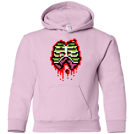 Sweatshirts Light Pink / YS Zombie Guts Youth Hoodie