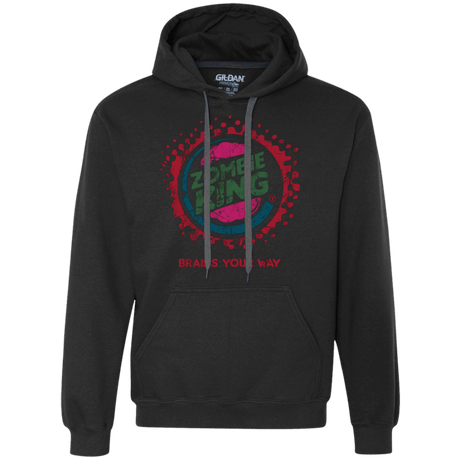 Sweatshirts Black / Small Zombie King Premium Fleece Hoodie
