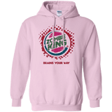 Sweatshirts Light Pink / Small Zombie King Pullover Hoodie