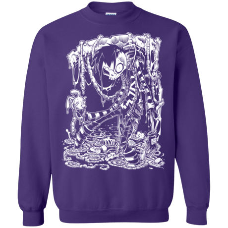 Sweatshirts Purple / Small Zombnny Crewneck Sweatshirt