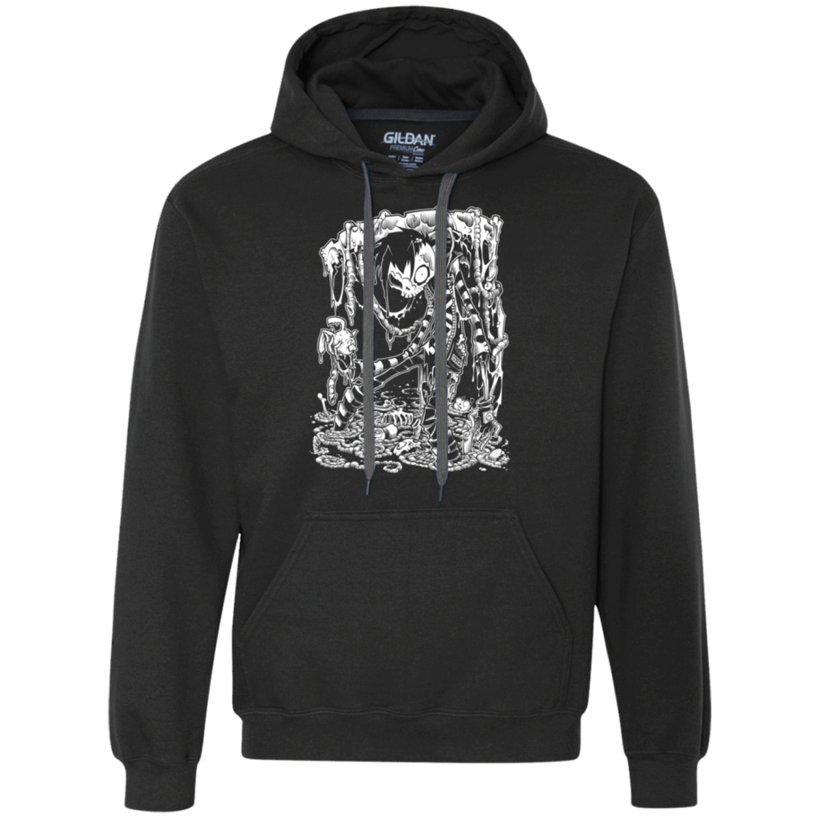 Sweatshirts Black / Small Zombnny Premium Fleece Hoodie