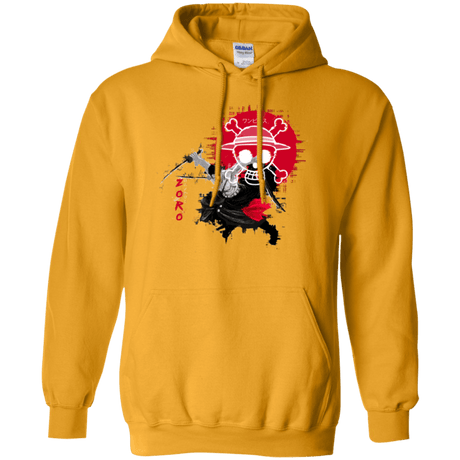Sweatshirts Gold / Small Zoro Pullover Hoodie