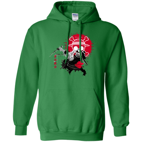 Sweatshirts Irish Green / Small Zoro Pullover Hoodie
