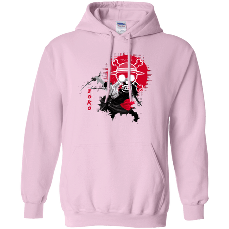 Sweatshirts Light Pink / Small Zoro Pullover Hoodie