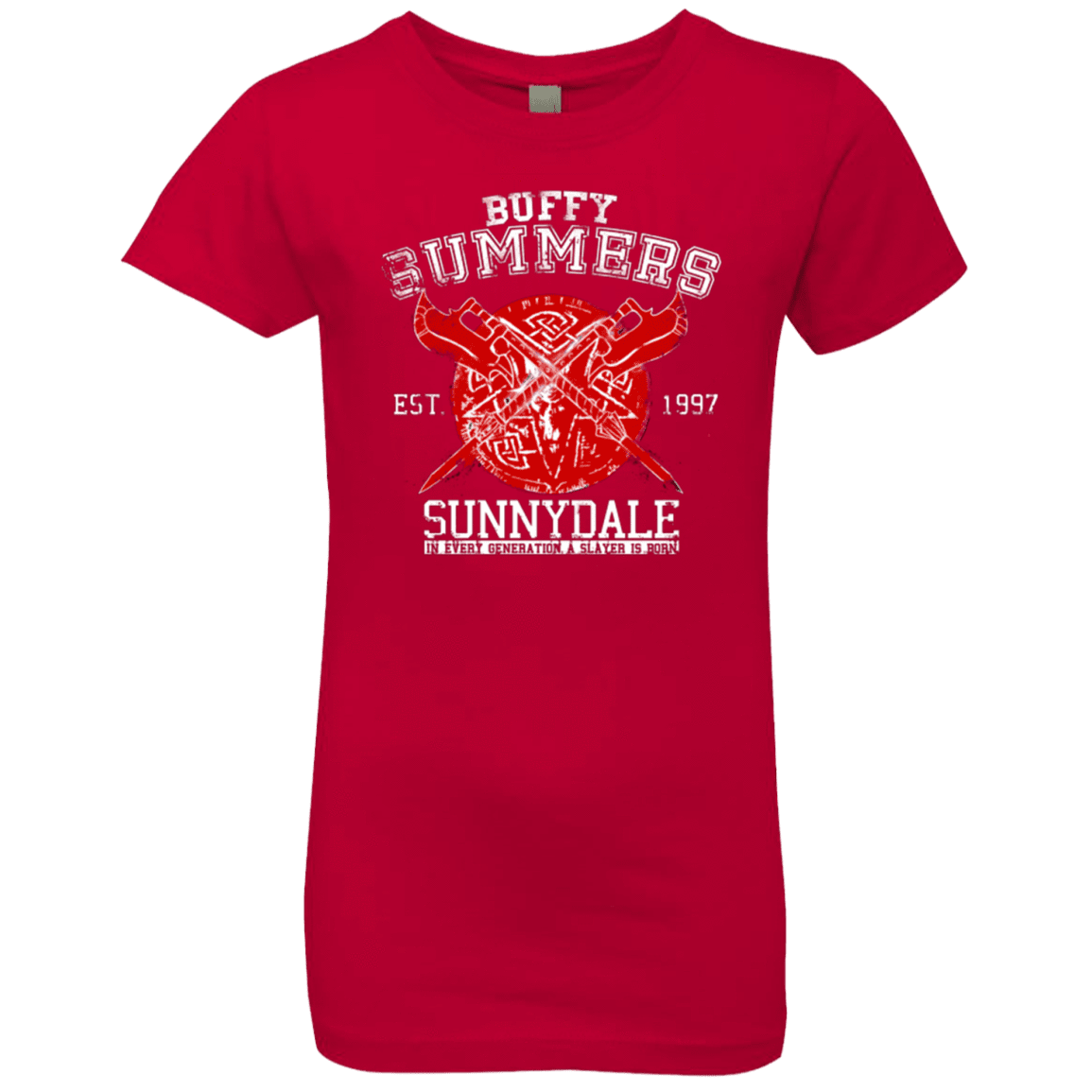 T-Shirts Red / YXS 1 in Every Generation Girls Premium T-Shirt