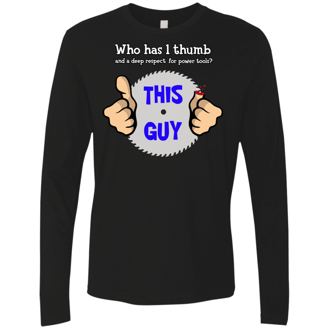 T-Shirts Black / Small 1-thumb Men's Premium Long Sleeve