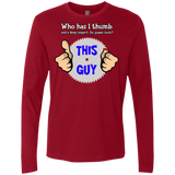T-Shirts Cardinal / Small 1-thumb Men's Premium Long Sleeve