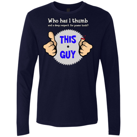 T-Shirts Midnight Navy / Small 1-thumb Men's Premium Long Sleeve