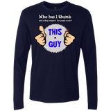 T-Shirts Midnight Navy / Small 1-thumb Men's Premium Long Sleeve