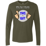 T-Shirts Military Green / Small 1-thumb Men's Premium Long Sleeve