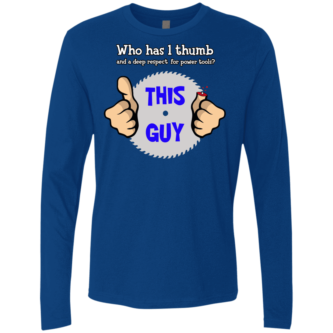 T-Shirts Royal / Small 1-thumb Men's Premium Long Sleeve