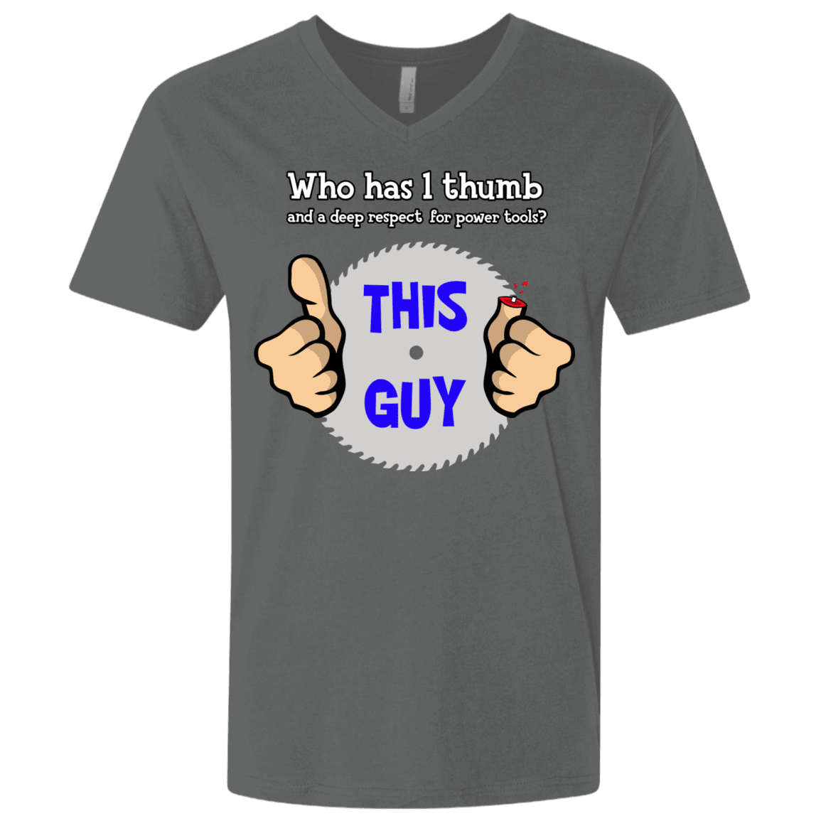 1-thumb Men's Premium V-Neck