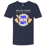 1-thumb Men's Premium V-Neck