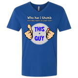 1-thumb Men's Premium V-Neck