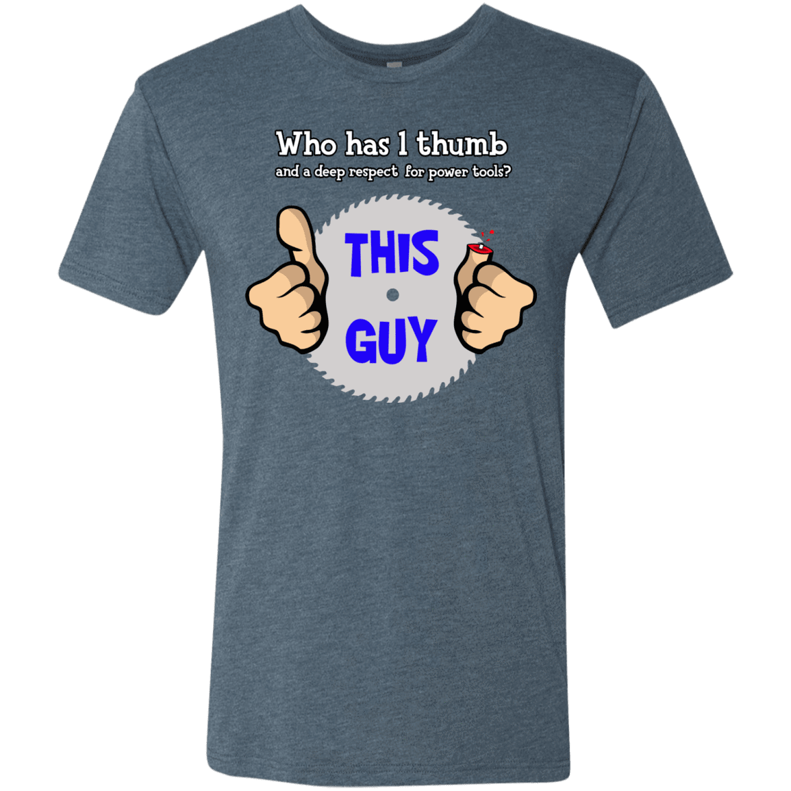 T-Shirts Indigo / Small 1-thumb Men's Triblend T-Shirt