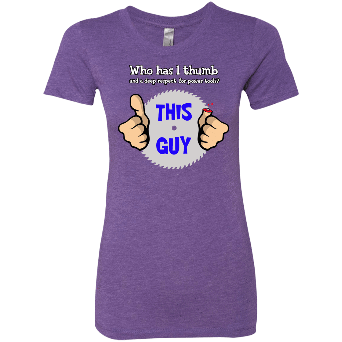 T-Shirts Purple Rush / Small 1-thumb Women's Triblend T-Shirt