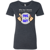 T-Shirts Vintage Navy / Small 1-thumb Women's Triblend T-Shirt